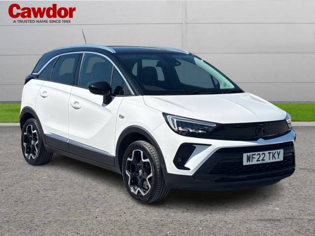 Vauxhall Crossland 1.2 ULTIMATE Hatchback Petrol White