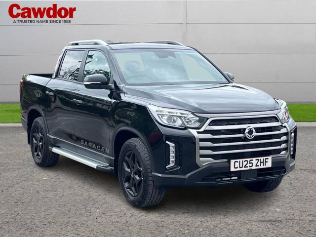 KGM Musso 2.2 Diesel Saracen Pick Up Diesel Space Black