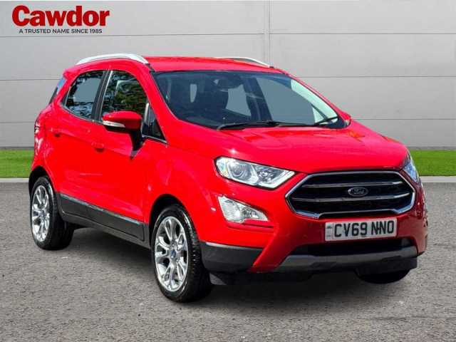 Ford Ecosport 1.5 Diesel Hatchback Titanium Hatchback Diesel Red