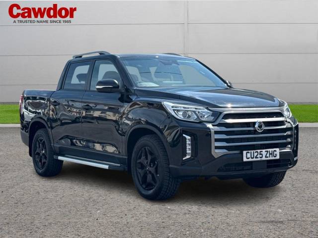 KGM Musso 2.2 Diesel Saracen Pick Up Diesel Space Black