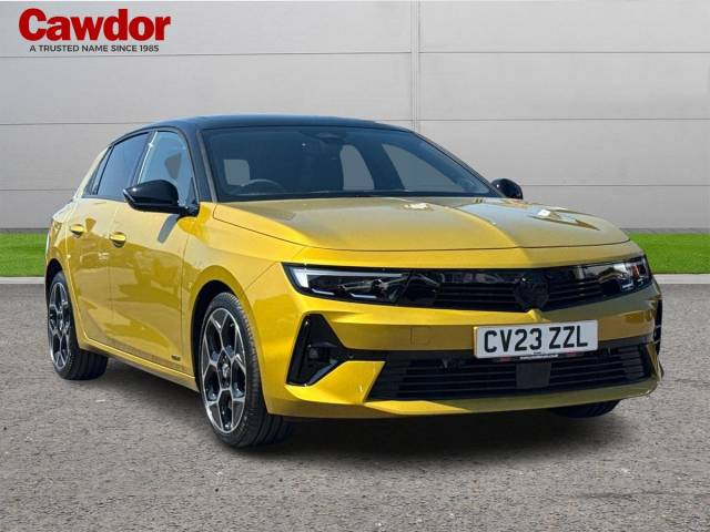 Vauxhall Astra 1.2 ULTIMATE Hatchback Petrol Electric Yellow