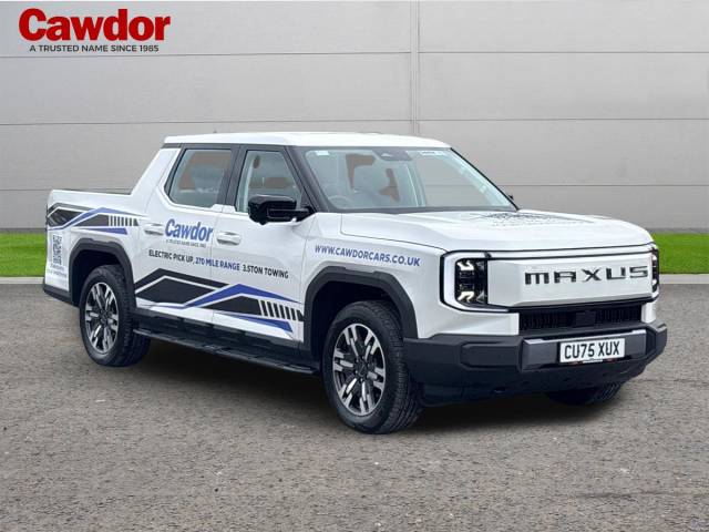 Maxus Terron 9 E  Electric Luxury Pick Up Electric White