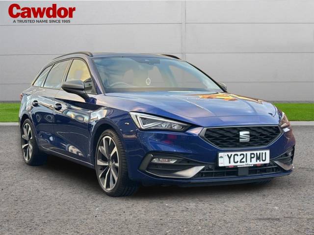 SEAT Leon 1.5 Estate FR Sport Estate Petrol Blue