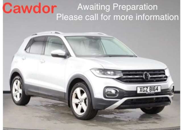 Volkswagen T-cross 1.0 Estate SEL Estate Petrol Silver