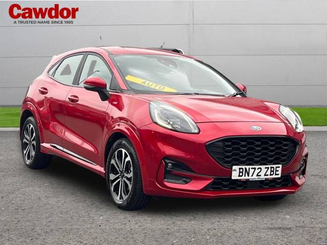 Ford Puma 1.0 Hatchback ST-Line Hatchback Petrol Red