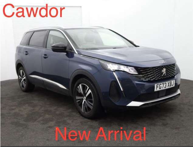 Peugeot 5008 1.5 Diesel Estate Allure Premium+ Estate Diesel Blue