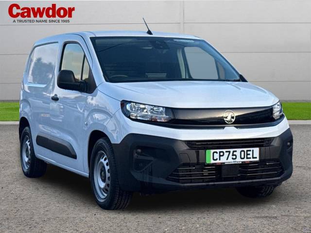 Vauxhall Combo Cargo PRIME M Panel Van Electric Kaolin White