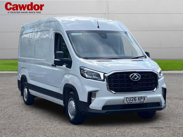 Maxus Deliver 9 2.0 Lwb Diesel Fwd High Volume/High Roof Van Diesel White