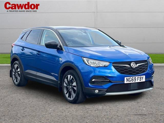 Vauxhall Grandland X 1.2 SRI NAV Hatchback Petrol Blue