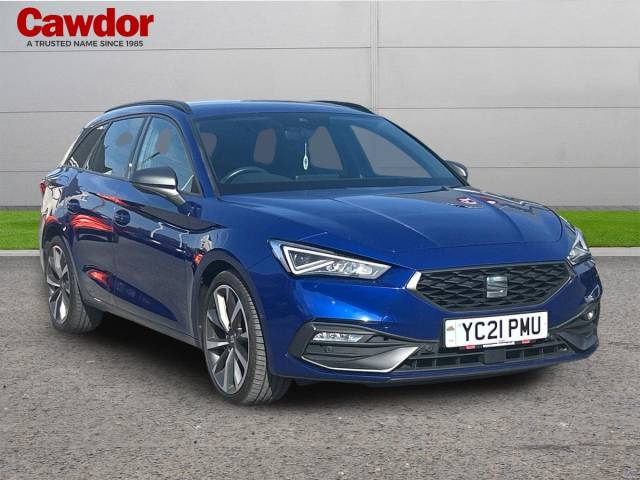 SEAT Leon 1.5 Estate FR Sport Estate Petrol Blue