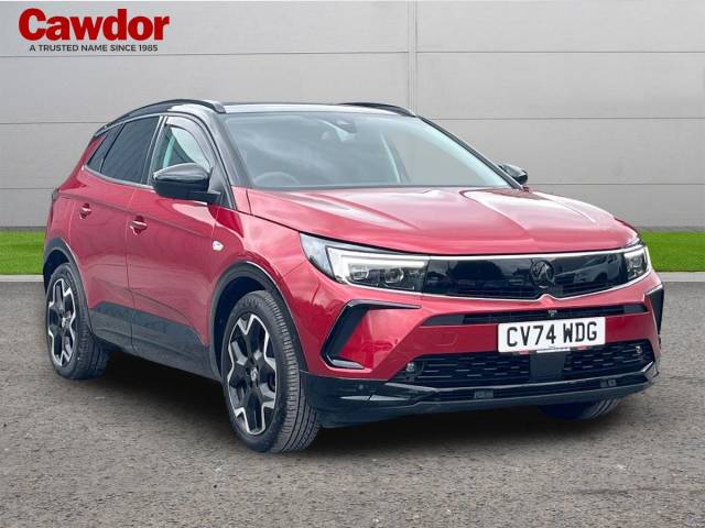 Vauxhall Grandland 1.2 ULTIMATE Hatchback Petrol Red