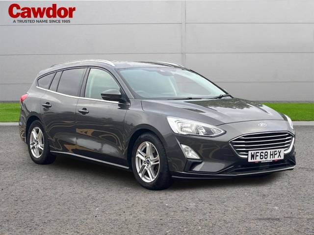 Ford Focus 1.0 EcoBoost 125 Zetec 5dr Auto Estate Petrol Grey